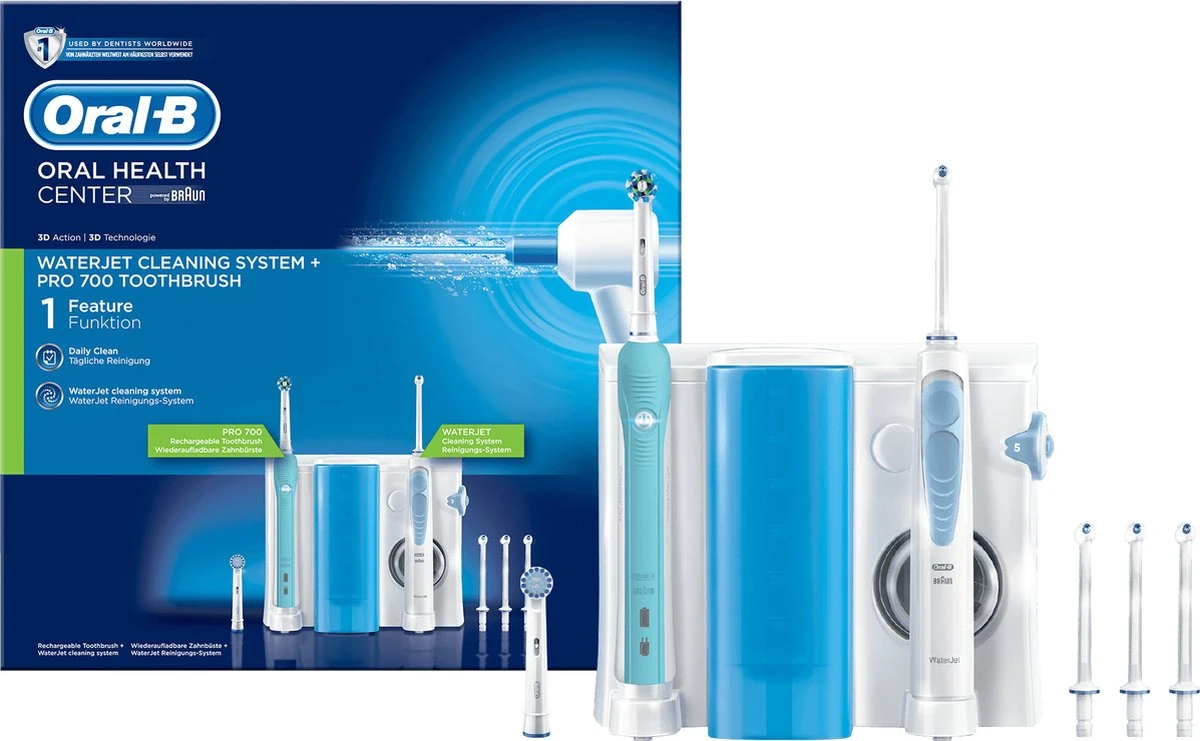 Oral B Braun Oral-B WaterJet + PRO 700 - Monddouche 8 Oral B Braun Oral-B WaterJet + PRO 700 - Monddouche - Afbeelding 8