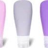 Navulbare Reisflesjes Set – Silicone Reisflacons Handbagage – 3 Stuks