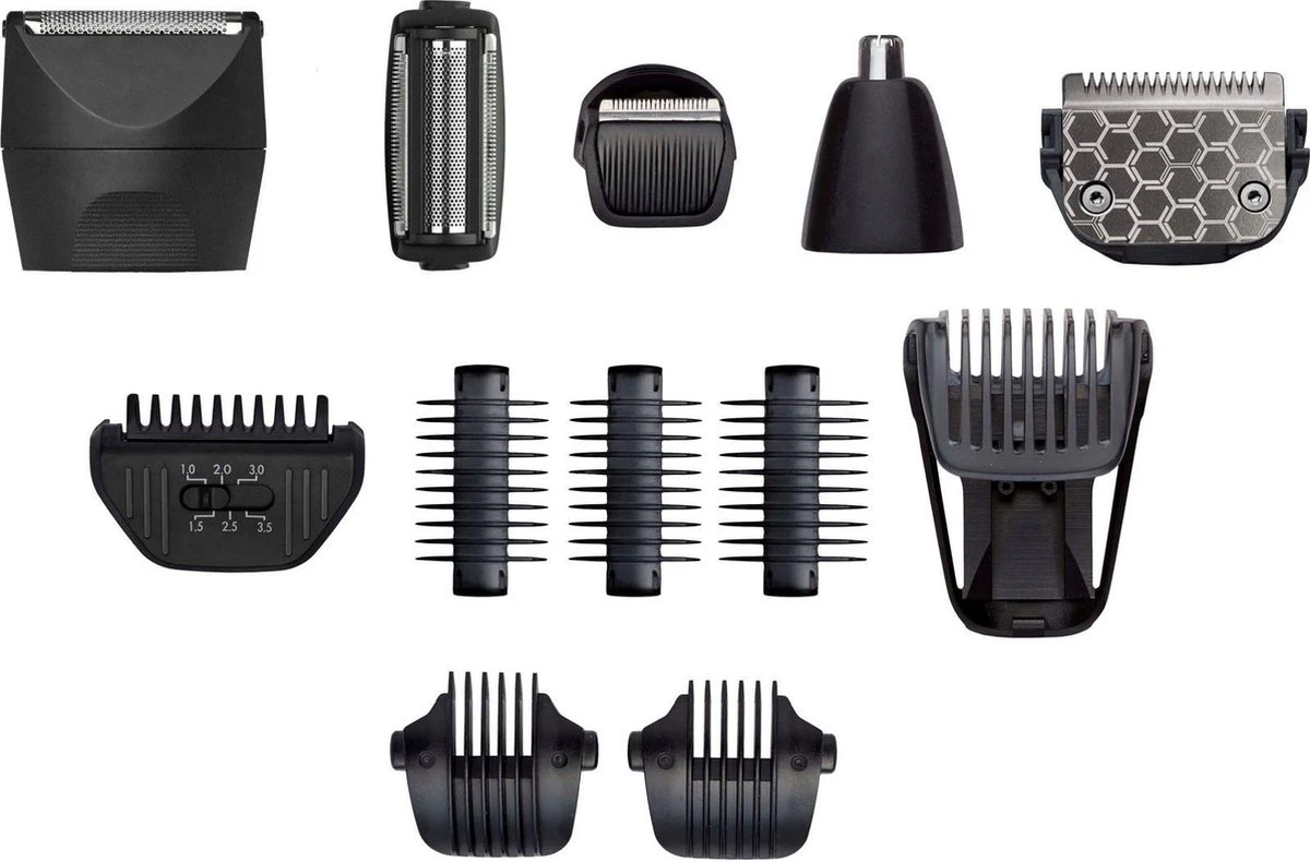 BaByliss Japanese Steel 12-in-1 Multitrimmer MT890E - 120 Min Draadloos Gebruik - Waterproof 4 BaByliss Japanese Steel 12-in-1 Multitrimmer MT890E - 120 Min Draadloos Gebruik - Waterproof - Afbeelding 4