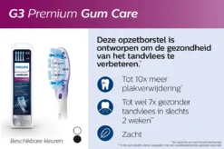 Philips Sonicare G3 Premium Gum Care HX9054/33 - Opzetborstel - 4 Stuks -Oral B Shop 1200x799 6