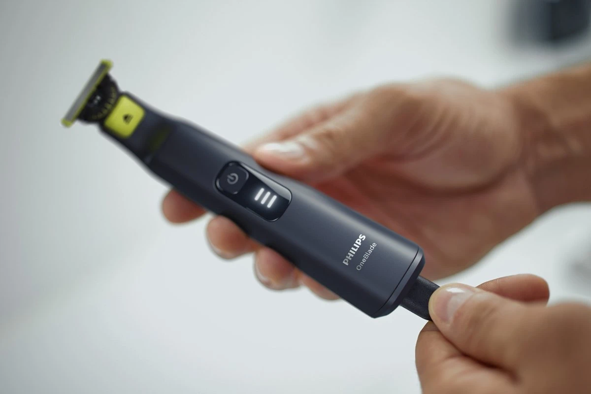 Philips OneBlade Pro 360 Face + Body QP6541/15 - Trimmer, Scheerapparaat En Styler 16 Philips OneBlade Pro 360 Face + Body QP6541/15 - Trimmer, Scheerapparaat En Styler - Afbeelding 16