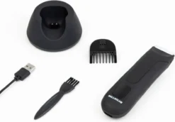 Alternative view of De Chairman | Bodygroomer Voor Mannen | Trimmer | Voor Lichaam & Schaamstreek | Ontworpen Om Gevoelige Zones Te Trimmen | Waterdicht | LED-licht Voor Extra Zichtbaarheid | Lange Batterijduur – Tot 120 Min