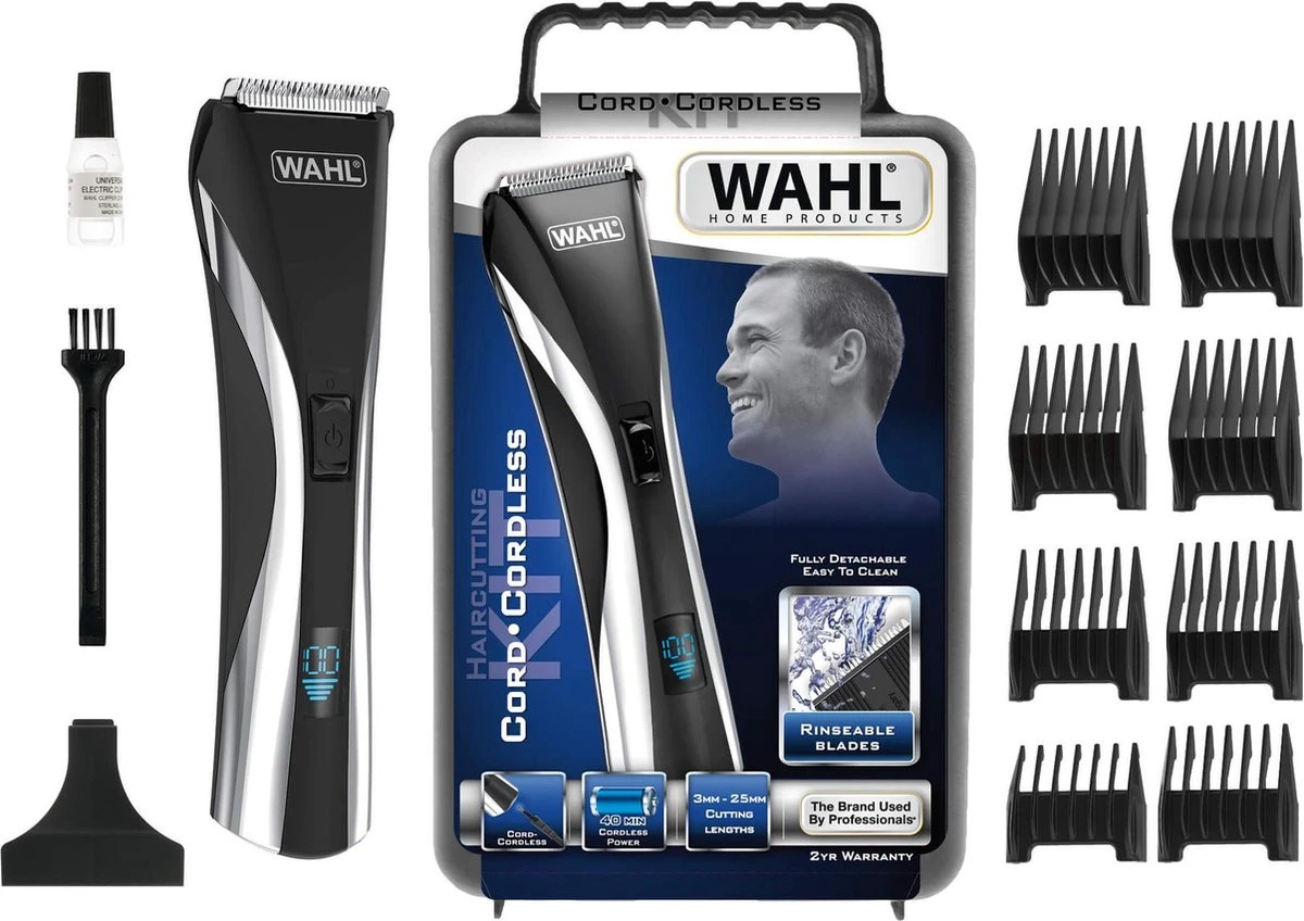 WAHL Hybrid Clipper LCD - Tondeuse 2 WAHL Hybrid Clipper LCD - Tondeuse - Afbeelding 2