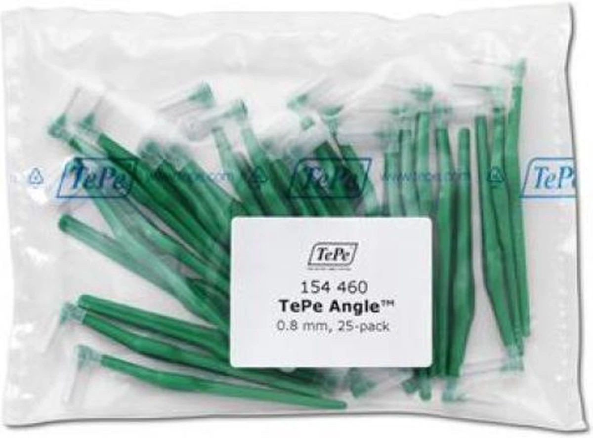 Tepe Angle Groen 0.8 Mm - 25 Stuks 5 Tepe Angle Groen 0.8 Mm - 25 Stuks - Afbeelding 5