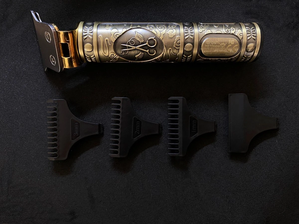 Arash® Tondeuse Mannen - 2023 Nieuwste Model - Draadloze Haartrimmer - Geschikt Voor Hoofdhaar/Baardhaar - Trimmer Draadloos - Scheerapparaat - Goud - Inclusief Oplaadblok En 4 Opzetstukjes 8 Arash® Tondeuse Mannen - 2023 Nieuwste Model - Draadloze Haartrimmer - Geschikt Voor Hoofdhaar/Baardhaar - Trimmer Draadloos - Scheerapparaat - Goud - Inclusief Oplaadblok En 4 Opzetstukjes - Afbeelding 8