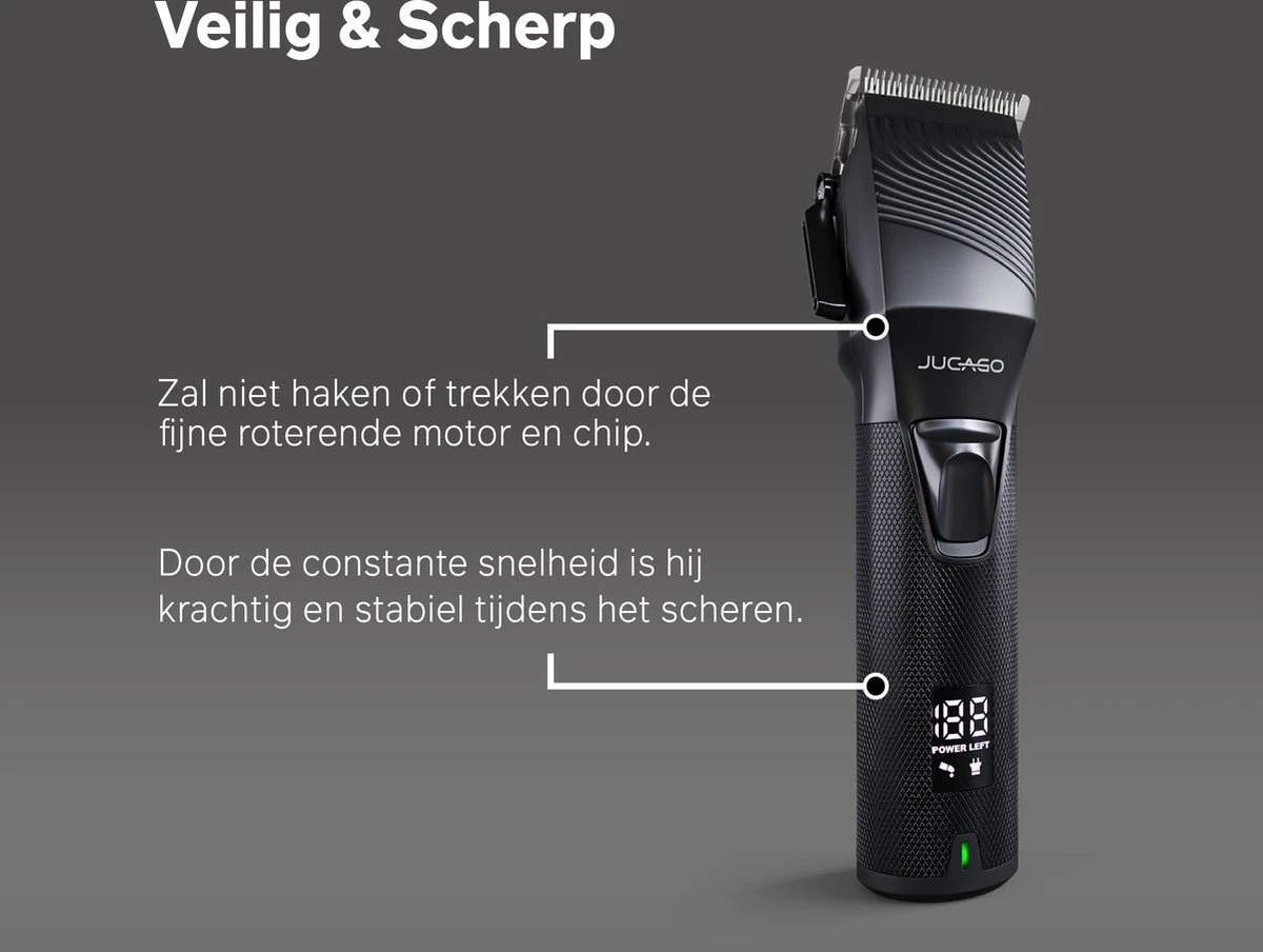 Professionele Tondeuse – Kapper Set – Thuiskapper – Baard En Haar Trimmer 2 Professionele Tondeuse – Kapper Set – Thuiskapper – Baard En Haar Trimmer - Afbeelding 2