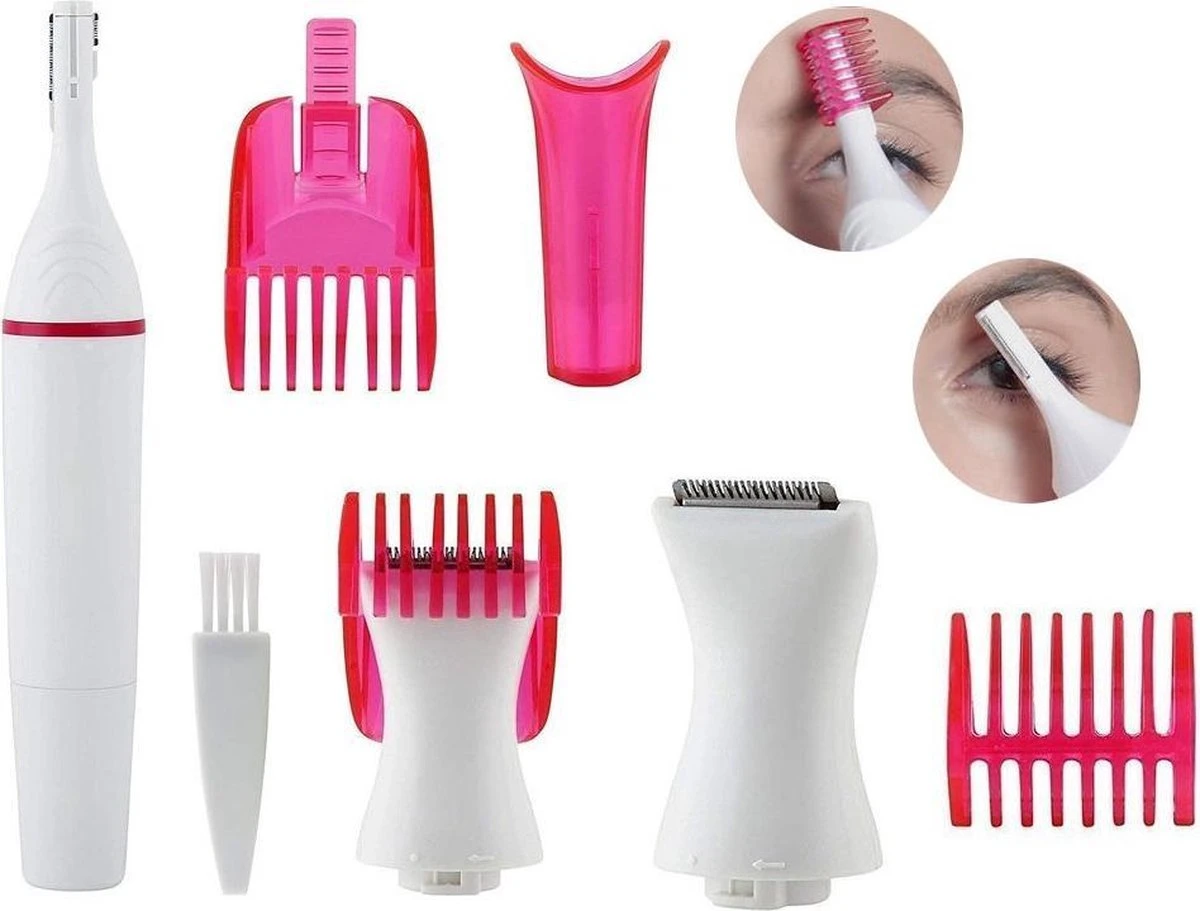 Sweet - Body Trimmer Vrouwen - Gezichtshaar Verwijderen - Precisietrimmer - Wenkbrauw Scheermesje 1 Sweet - Body Trimmer Vrouwen - Gezichtshaar Verwijderen - Precisietrimmer - Wenkbrauw Scheermesje