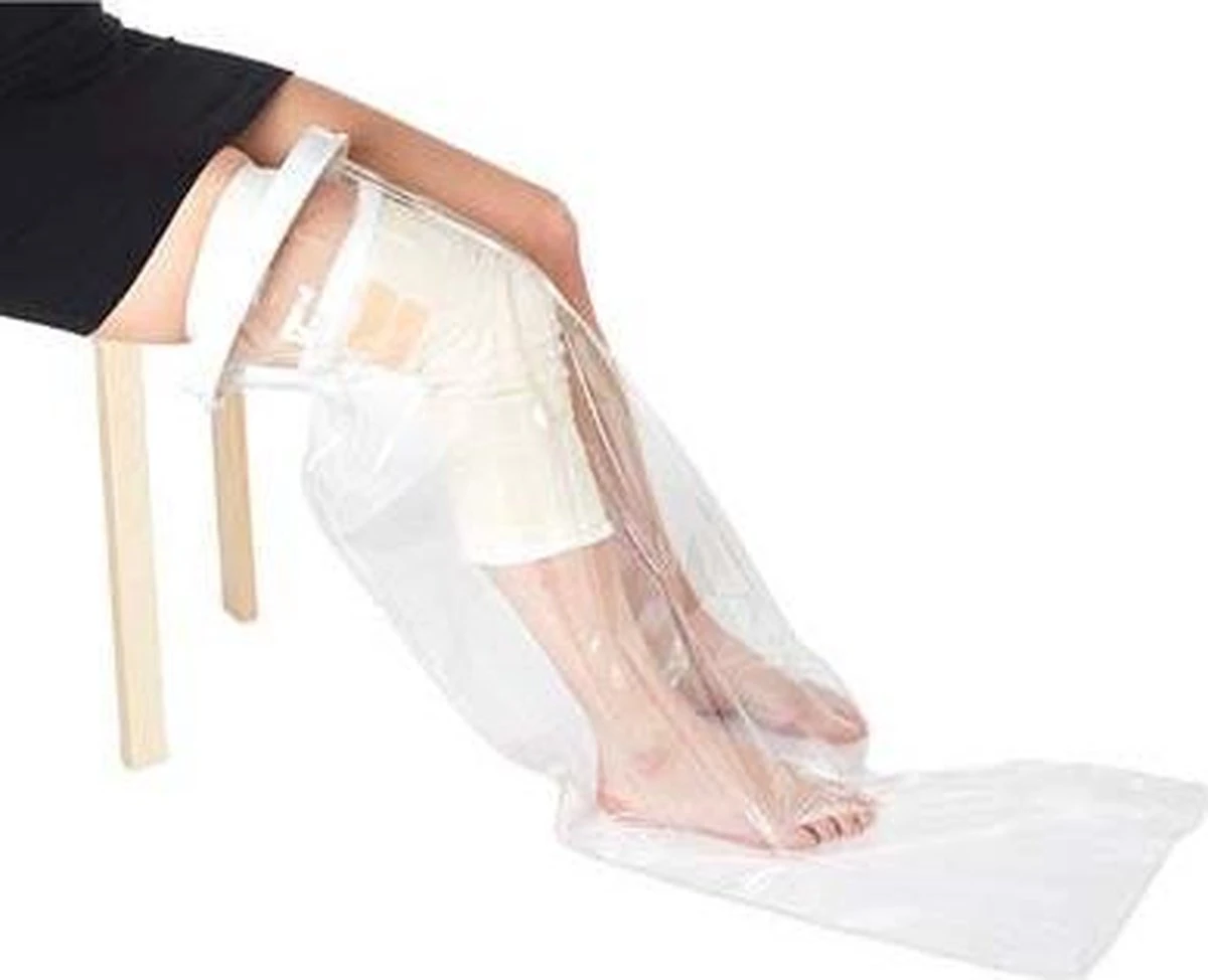 VITILITY Douchehoes Been Heel - Gipshoes - Gips En Verband Bescherming Tegen Vocht 8 VITILITY Douchehoes Been Heel - Gipshoes - Gips En Verband Bescherming Tegen Vocht - Afbeelding 8