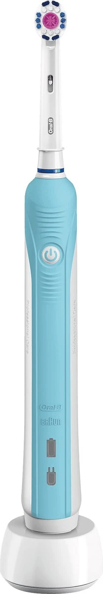 Oral B Oral-B Pro 1 700 - Oplaadbare Elektrische Tandenborstel - Powered By Braun - Blauw 12 Oral B Oral-B Pro 1 700 - Oplaadbare Elektrische Tandenborstel - Powered By Braun - Blauw - Afbeelding 12