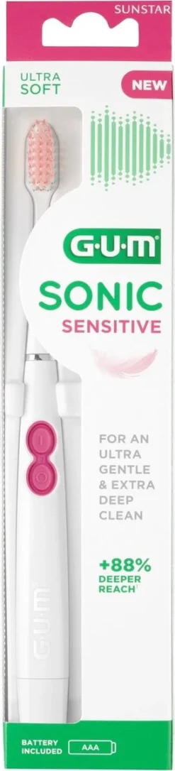 GUM® GUM Elektrische Tandenborstel Sonic Sensitive 9 GUM® GUM Elektrische Tandenborstel Sonic Sensitive -Oral B Shop 273x1200 1