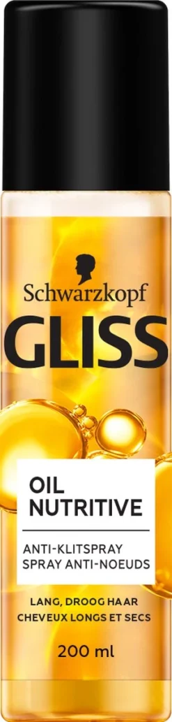 Alternative view of Gliss Kur Oil Nutritive Anti-Klit Spray 6x 200 Ml - Grootverpakking