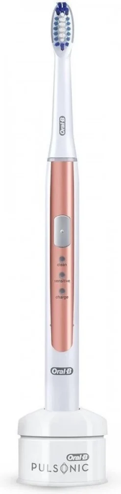 Oral B Pulsonic Slim 1100 Elektrische Tandenborstel Wit/Rosé