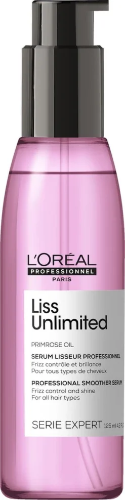 L'Oréal Professionnel Serie Expert Liss Unlimited Serum Voor Pluizig Haar 125 Ml