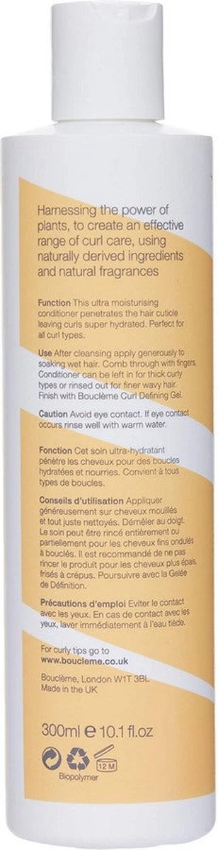 Boucleme Curl Conditioner 300ml 4 Boucleme Curl Conditioner 300ml - Afbeelding 4