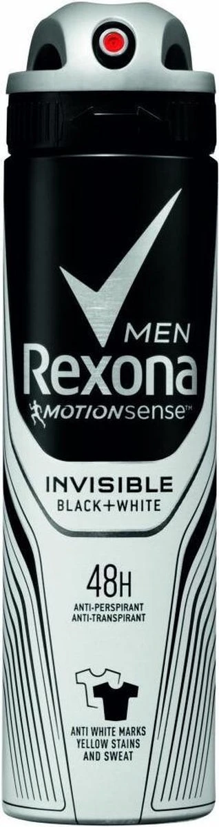 Rexona Men Invisible Anti-Transpirant Spray - 6 X 150 Ml - Voordeelverpakking 4 Rexona Men Invisible Anti-Transpirant Spray - 6 X 150 Ml - Voordeelverpakking - Afbeelding 4