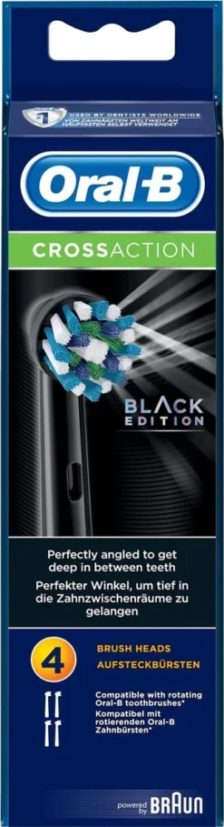 Oral B Oral-B CrossAction Zwart Opzetborstels - 4 Stuks -Oral B Shop 326x1200 1