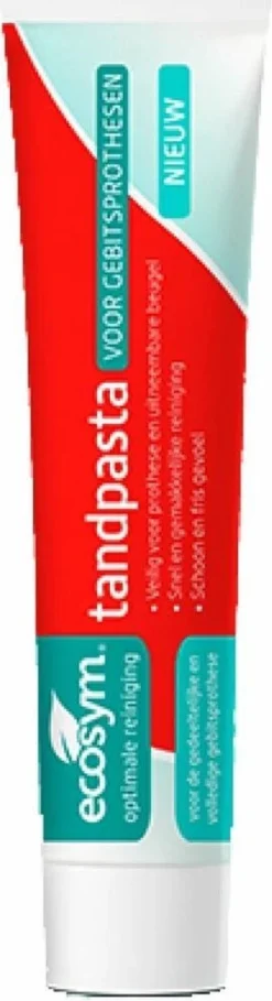 Ecosym Tandpasta - Kunstgebitreiniging - 75 Ml