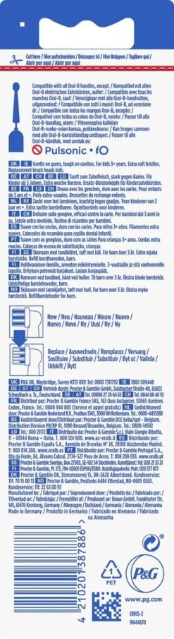 Oral B Oral-B Opzetborstels Kids 2 Stuks -Oral B Shop 327x1200 2