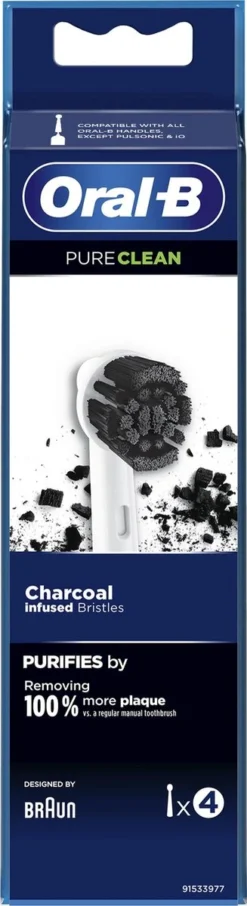 Oral B Oral-B Pure Clean Opzetborstel - 4 Stuks -Oral B Shop 327x1200 4