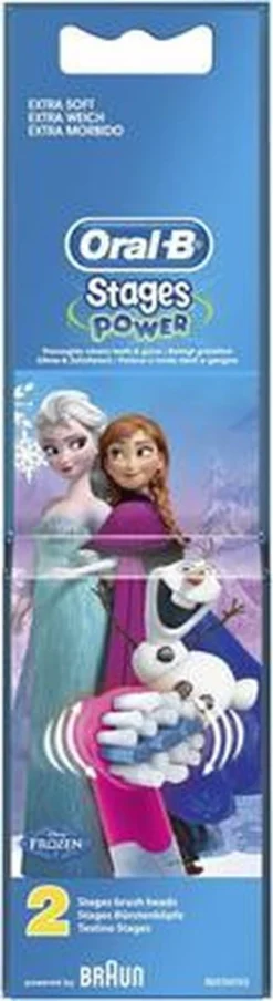 Oral B Oral-B Stages Power - Disney Frozen - Opzetborstels - 2 Stuks -Oral B Shop 328x1200 1