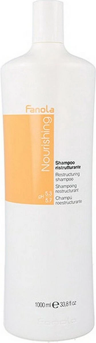 Fanola - Nourishing Restructuring Shampoo Shampoo For Dry And Brittle Hair 1000Ml 5 Fanola - Nourishing Restructuring Shampoo Shampoo For Dry And Brittle Hair 1000Ml - Afbeelding 5