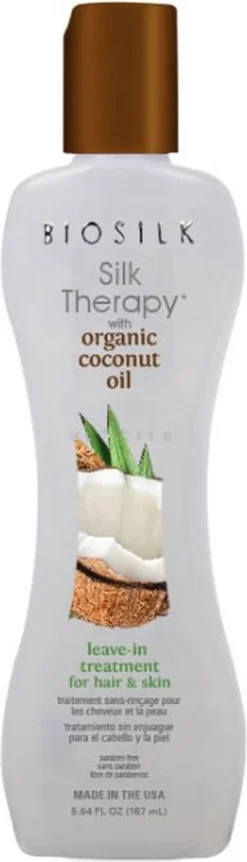 BioSilk Silk Therapy Coconut Oil Leave In Treatment - 67ml