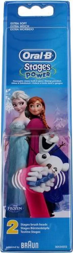 Oral B Oral-B Stages Power - Disney Frozen - Opzetborstels - 2 Stuks -Oral B Shop 350x1200