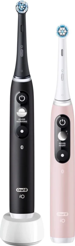 Oral B Oral-B IO 6 - Black & Pink - Elektrische Tandenborstels - Ontworpen Door Braun -Oral B Shop 370x1200