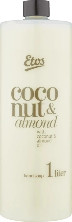 Alternative view of Etos Handzeep - Kokos & Almond - Navulling - 6x1L - Voordeelverpakking
