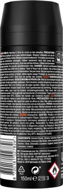 Axe Musk Bodyspray Deodorant - 6 X 150 Ml - Voordeelverpakking 11 Axe Musk Bodyspray Deodorant - 6 X 150 Ml - Voordeelverpakking -Oral B Shop 402x1200 3