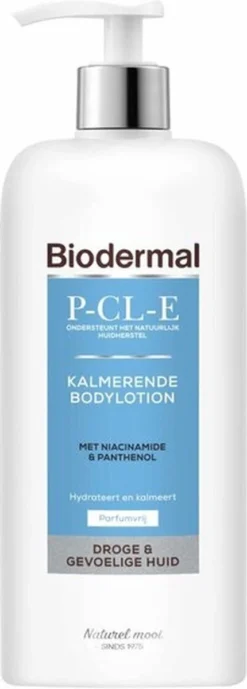 Biodermal P-CL-E Kalmerende Bodylotion Voor De Droge & Gevoelige Huid - Bodylotion Met Niacinamide - Parfumvrij - 400ml