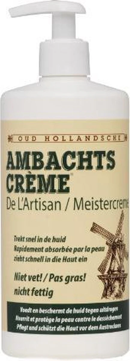 Drent - Oud Hollandsche - Ambachts Creme - Pompje 450ml 1 Drent - Oud Hollandsche - Ambachts Creme - Pompje 450ml
