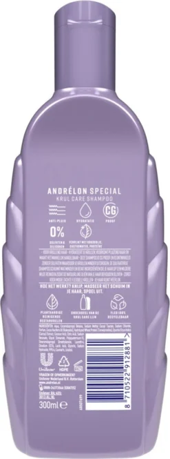 Andrélon Krul Care Shampoo - 6 X 300 Ml - Voordeelverpakking 19 Andrélon Krul Care Shampoo - 6 X 300 Ml - Voordeelverpakking -Oral B Shop 446x1200 3
