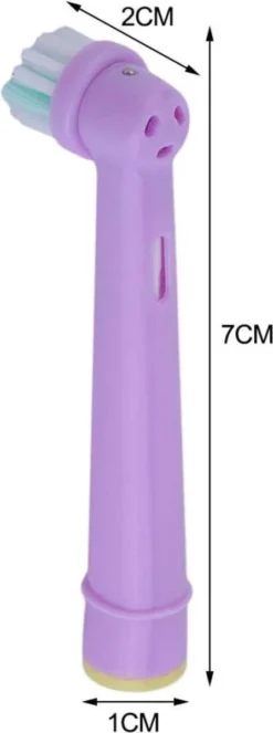 Alternative view of EB-10A Opzetborstels Voor Kids - 12 Stuks Vardaan Opzetborstel Voor Elektrische Tandenborstels - Oral-B - Voor Kleine Tandjes - Zachte Borstelharen - Oral-B - Voor Elektrische Tandenborstel - Mondhygiëne - Junior - 12x