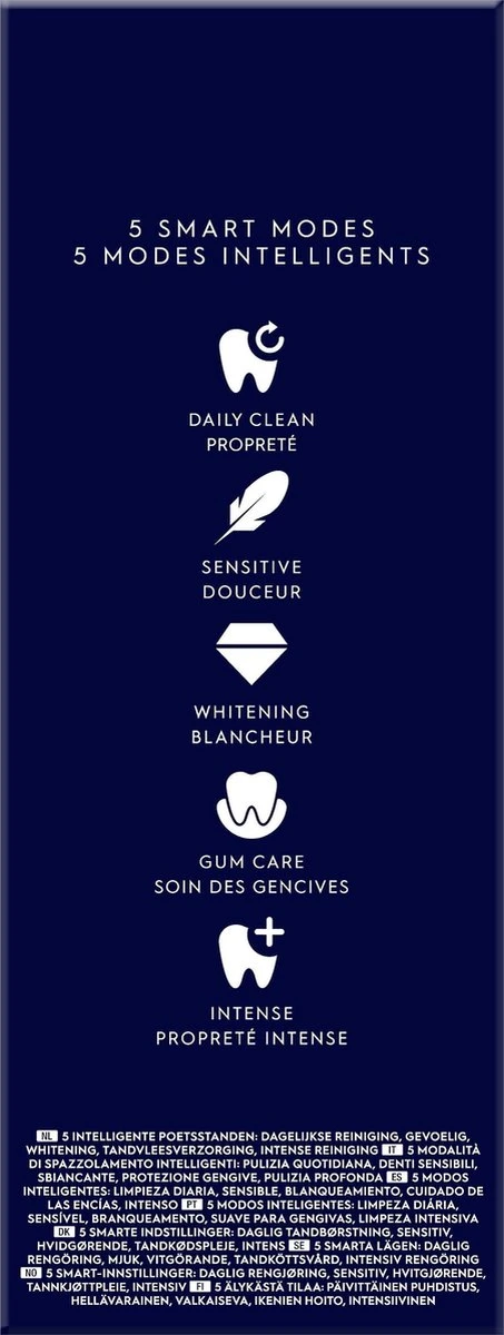 Oral B IO 6N - SMILE Black Lava Elektrische Tandenborstel Ontworpen Door Braun 19 Oral B IO 6N - SMILE Black Lava Elektrische Tandenborstel Ontworpen Door Braun - Afbeelding 19