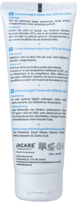 Jacare Cetomacrogol Creme 20% Vaseline 100 Gr 5 Jacare Cetomacrogol Creme 20% Vaseline 100 Gr -Oral B Shop 458x1200