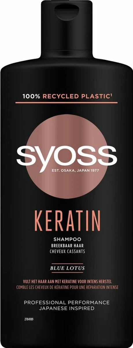 Syoss Keratin Shampoo - 440 Ml 6 Syoss Keratin Shampoo - 440 Ml - Afbeelding 6