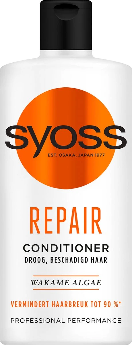 SYOSS Repair Therapy Conditioner 6x 440ml - Grootverpakking 2 SYOSS Repair Therapy Conditioner 6x 440ml - Grootverpakking - Afbeelding 2