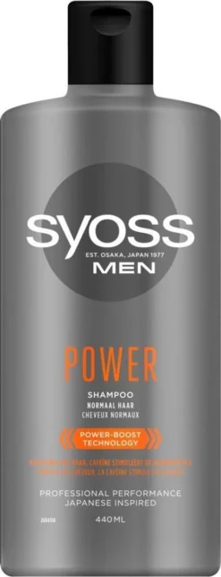 Syoss Men Power Shampoo - 440 Ml