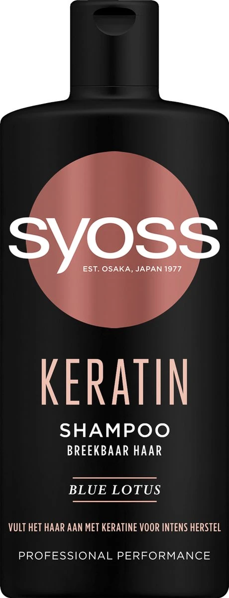 SYOSS Keratin Shampoo 6x 440ml - Grootverpakking 2 SYOSS Keratin Shampoo 6x 440ml - Grootverpakking - Afbeelding 2