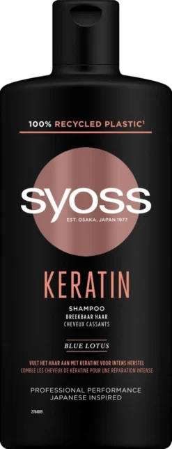 SYOSS Keratin Shampoo 6x 440ml - Grootverpakking 5 SYOSS Keratin Shampoo 6x 440ml - Grootverpakking -Oral B Shop 460x1200 5