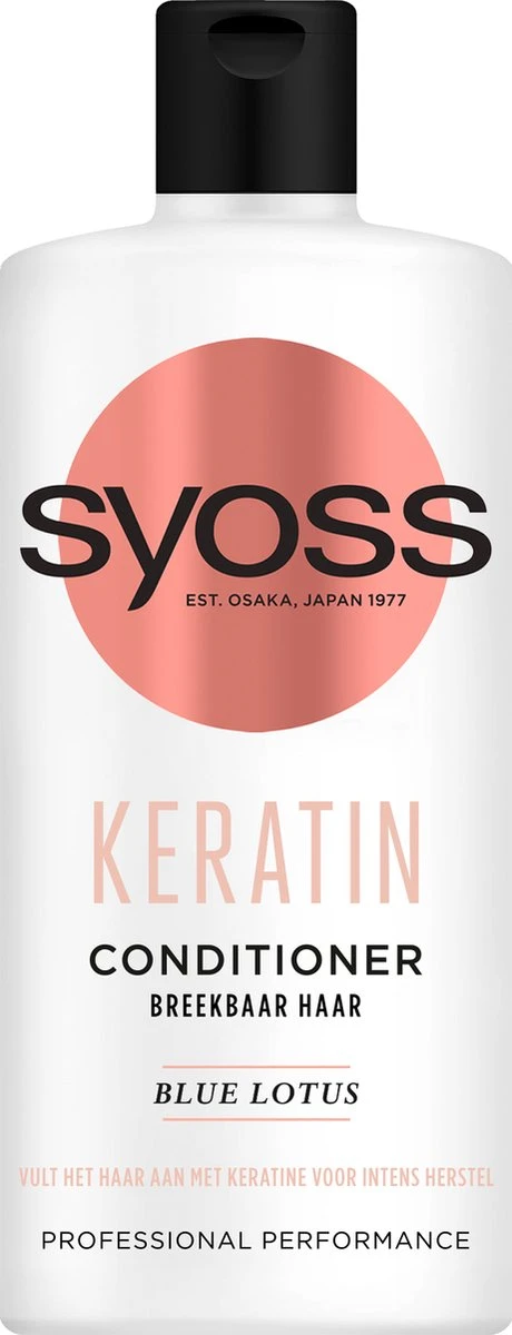SYOSS Keratin Conditioner 6x 440ml - Grootverpakking 5 SYOSS Keratin Conditioner 6x 440ml - Grootverpakking - Afbeelding 5