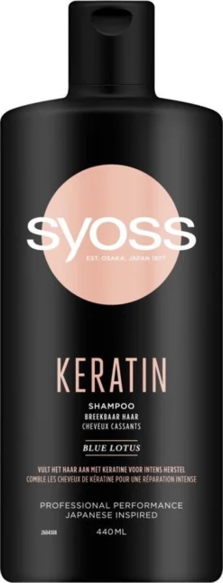 Syoss Keratin Shampoo - 440 Ml