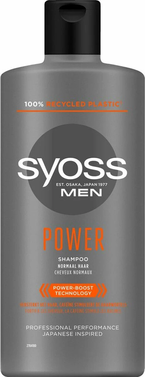 Syoss Men Power Shampoo - 440 Ml 6 Syoss Men Power Shampoo - 440 Ml - Afbeelding 6