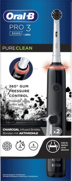 Oral B Oral-B Pro 3 3000 - Elektrische Tandenborstel - Zwart -Oral B Shop 479x1200 1