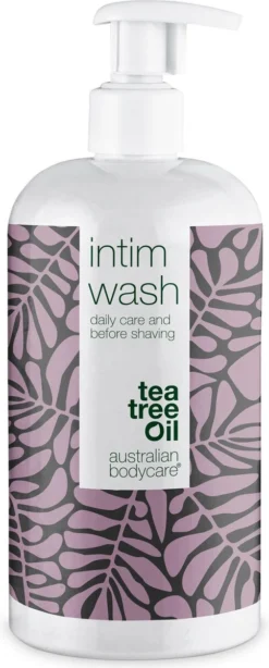 Australian Bodycare Intim Wash 500 Ml - Intieme Zeep Voor De Intieme Zone Met Tea Tree Olie - Helpt Bij Jeuk, Onaangename Geurtjes En Ander Intiem Ongemak - Effectief Tegen Rode Bultjes, Scheerbrand En Ingegroeide Haartjes Na Intiem Scheren