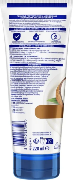Head & Shoulders Intense Hydration - Anti-roos - Conditioner - Verhoogde Anti-roos Bescherming - 6 X 220ml 15 Head & Shoulders Intense Hydration - Anti-roos - Conditioner - Verhoogde Anti-roos Bescherming - 6 X 220ml -Oral B Shop 490x1200