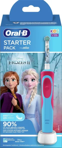 Oral B Oral-B Vitality Frozen - Elektrische Tandenborstel Voor Kinderen - 1 Handvat En 2 Opzetborstels 21 Oral B Oral-B Vitality Frozen - Elektrische Tandenborstel Voor Kinderen - 1 Handvat En 2 Opzetborstels -Oral B Shop 501x1200 1