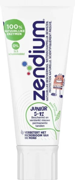 Alternative view of Zendium Junior 5-12jr Tandpasta - 12 X 50 Ml - Voordeelverpakking