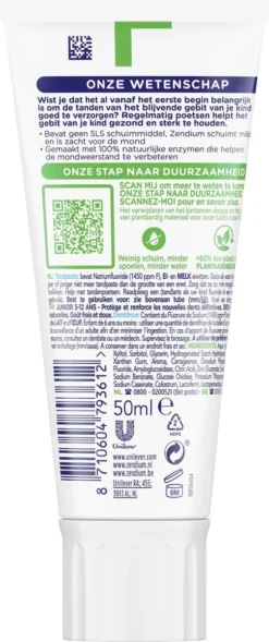 Zendium Junior 5-12jr Tandpasta - 12 X 50 Ml - Voordeelverpakking 9 Zendium Junior 5-12jr Tandpasta - 12 X 50 Ml - Voordeelverpakking -Oral B Shop 503x1200